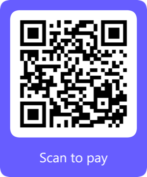 QR code to pay for the Doctor Ticket ($499)