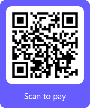 QR code to pay for the Staff Ticket ($199)
